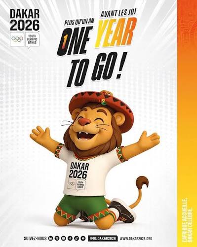 Affiche JOJ Dakar 2026