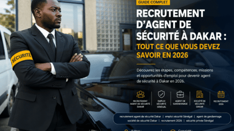 Recrutement d&rsquo;agent de sécurité à Dakar : tout ce que vous devez savoir en 2026