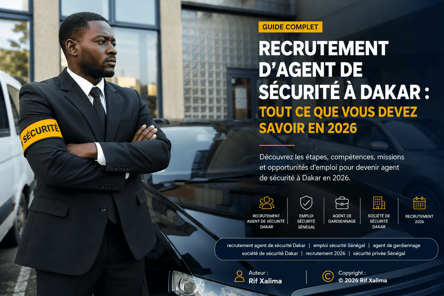 Recrutement d&rsquo;agent de sécurité à Dakar : tout ce que vous devez savoir en 2026