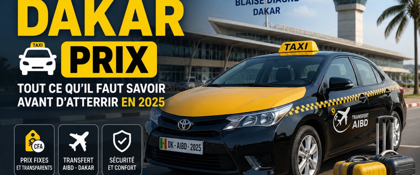 Taxi aéroport Dakar prix : tout ce qu&rsquo;il faut savoir avant d&rsquo;atterrir en 2026