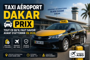 Taxi aéroport Dakar prix : tout ce qu&rsquo;il faut savoir avant d&rsquo;atterrir en 2026